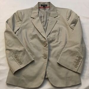 (Like New) Express Khaki Suit Jacket